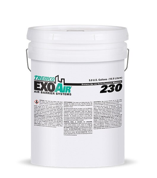 Img of Tremco Exoair 230 Air Barrier per Gallon in 5 Gallon Unit